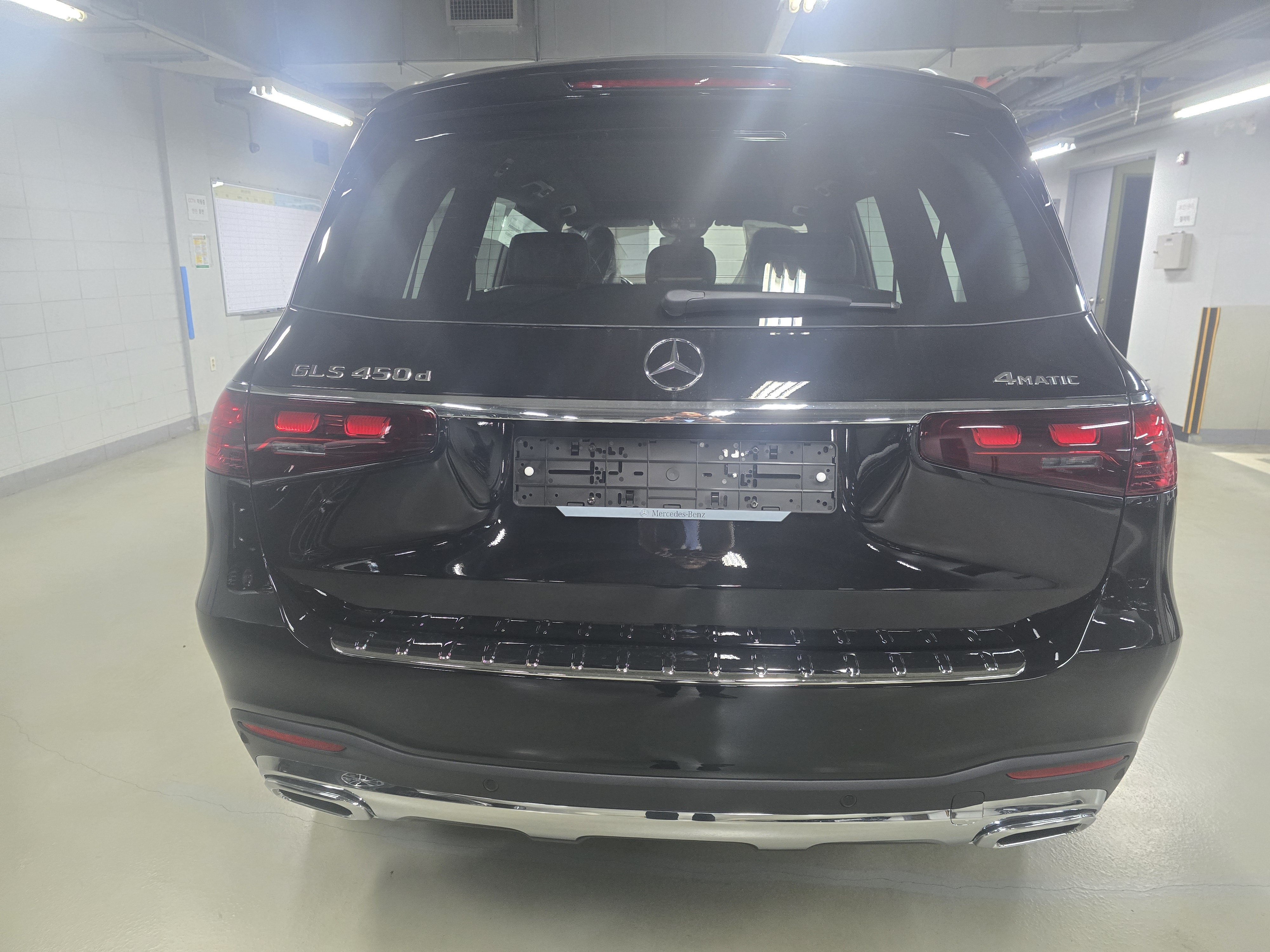 메르세데스 벤츠 GLS450d 4MATIC 차량 구입. 